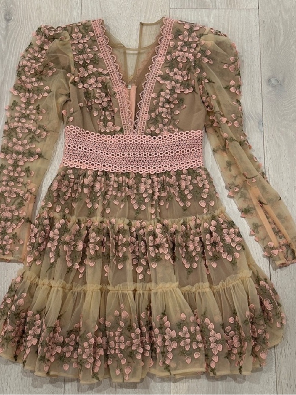 Bronx and Banco Blush Pink Megan Mini Dress - Picture 5 of 6